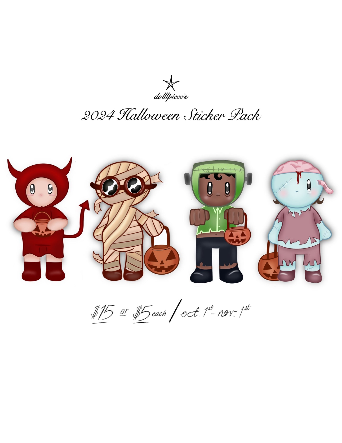 The Halloween Sticker Pack