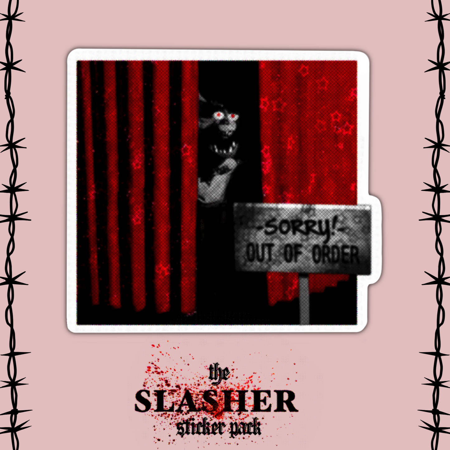 The Slasher Sticker Pack