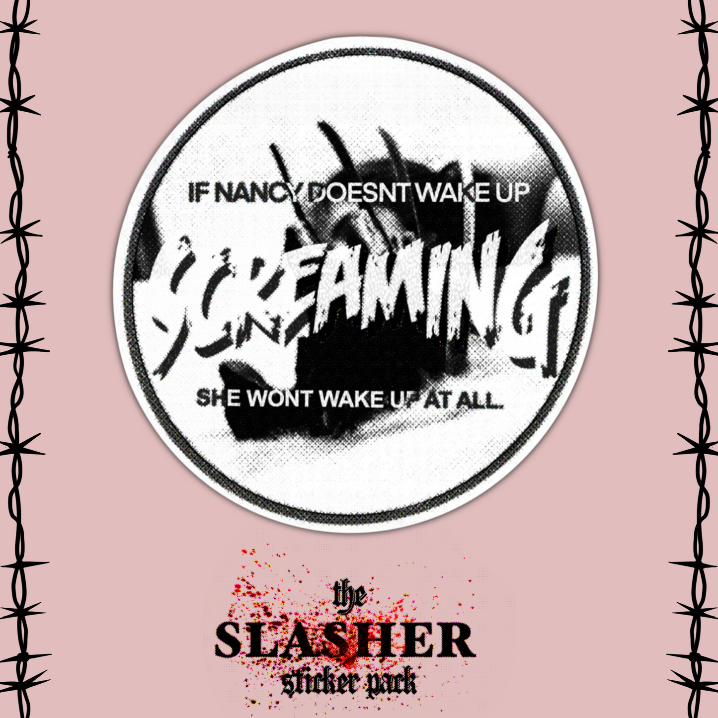 The Slasher Sticker Pack