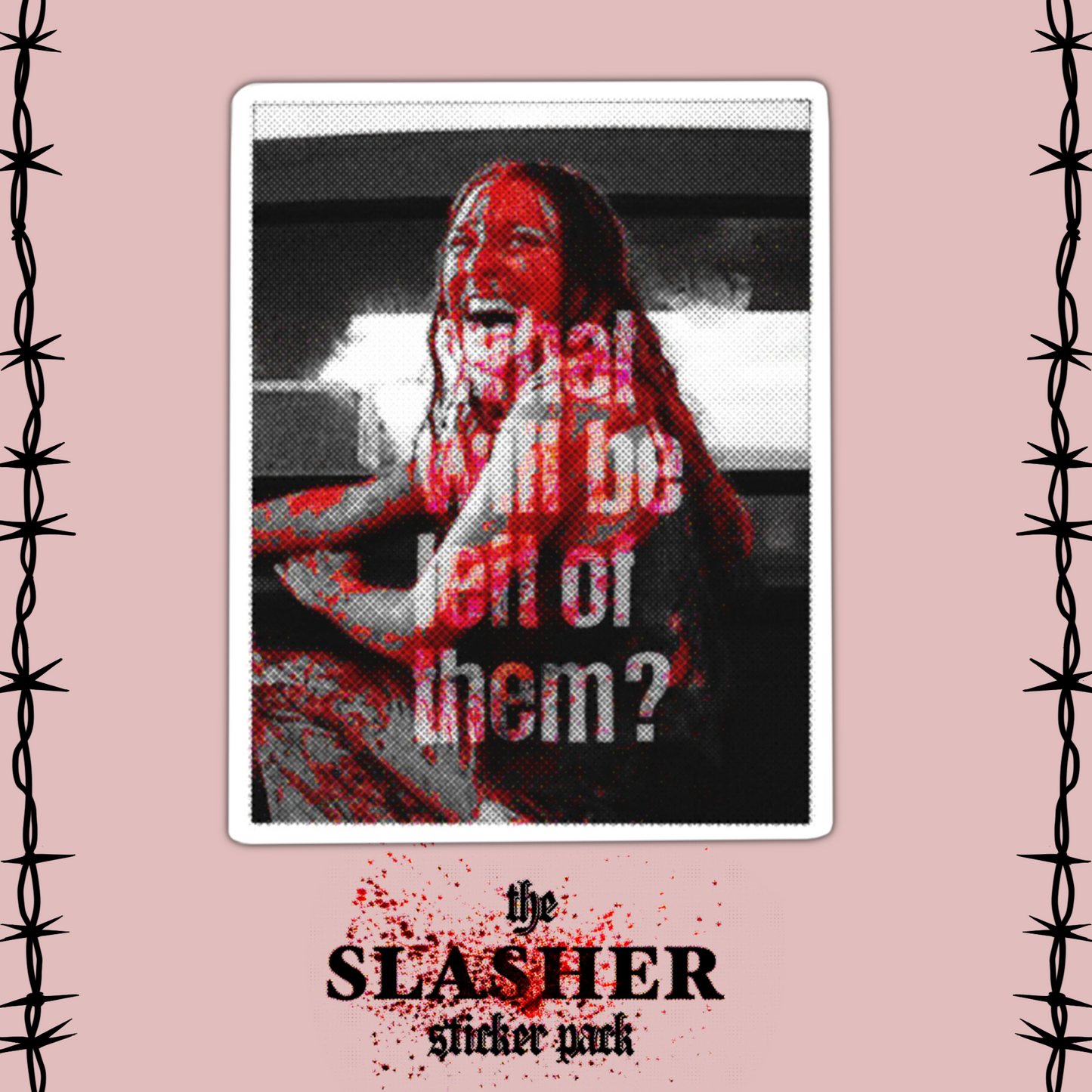 The Slasher Sticker Pack